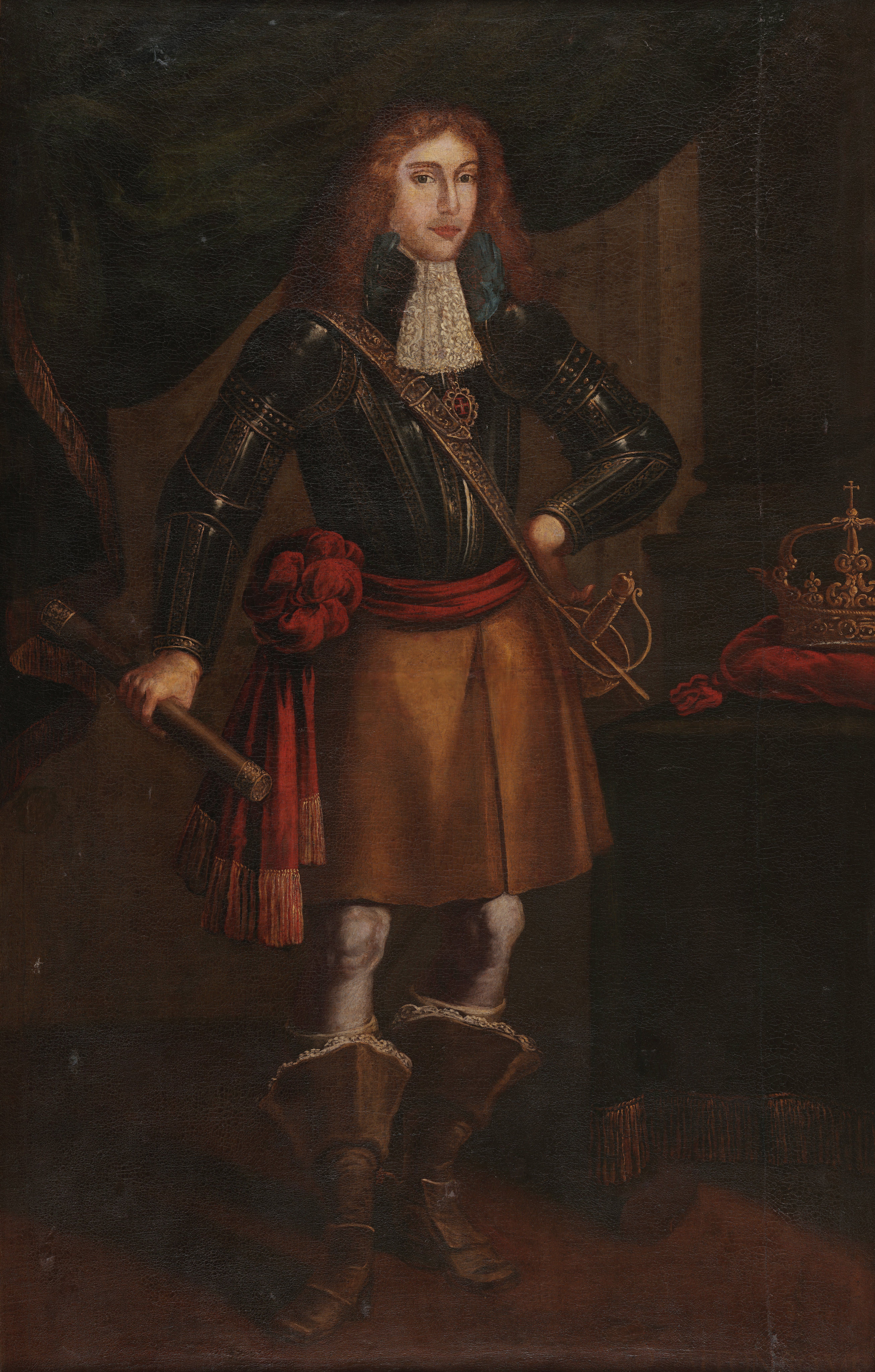 Retrato de D. Afonso VI (1643–1683), de autor não identificado, 1660–1665.