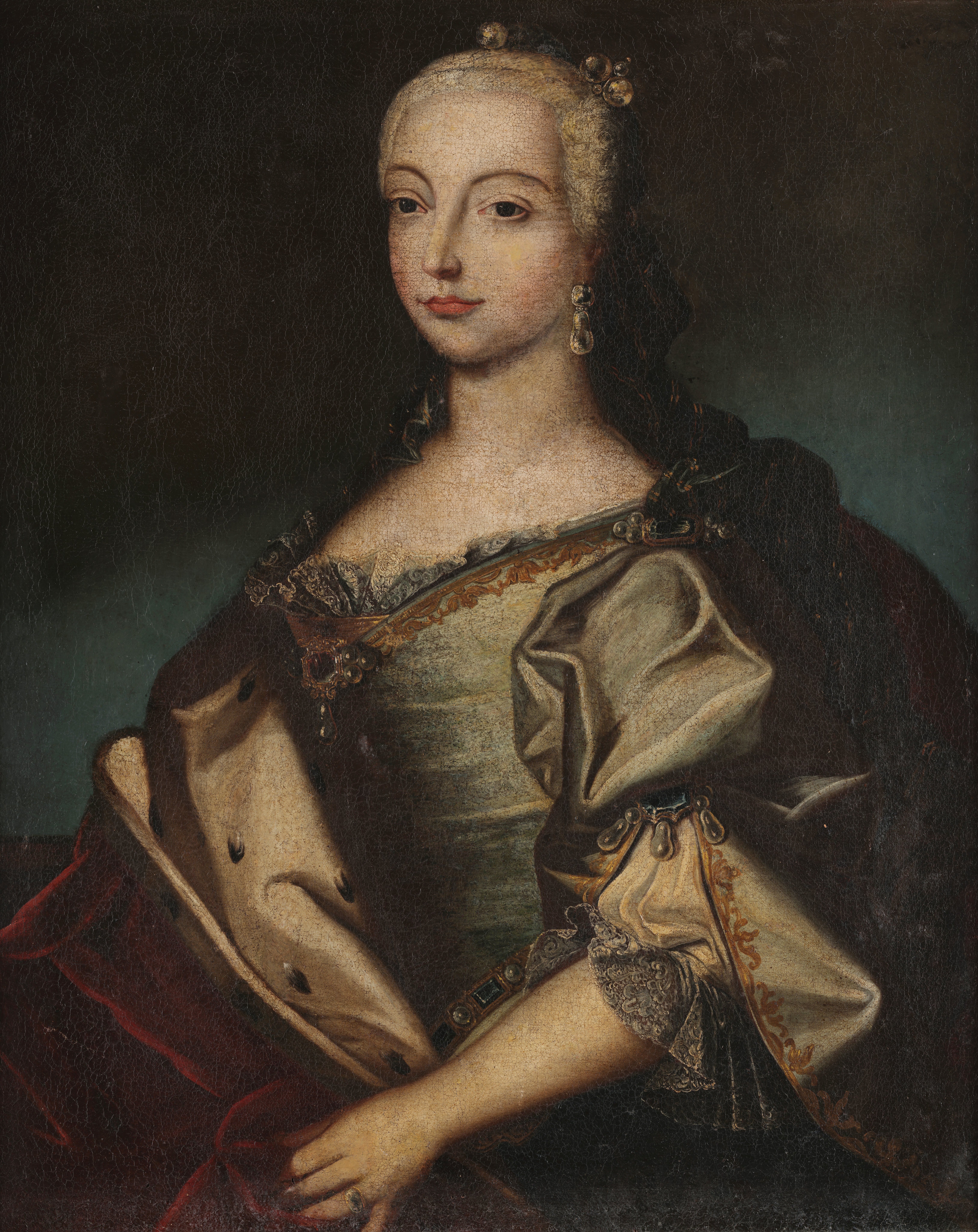 Retrato de D. Maria Bárbara de Bragança (1711–1758).